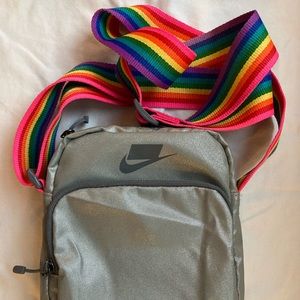Nike crossbody rainbow limited edition bag